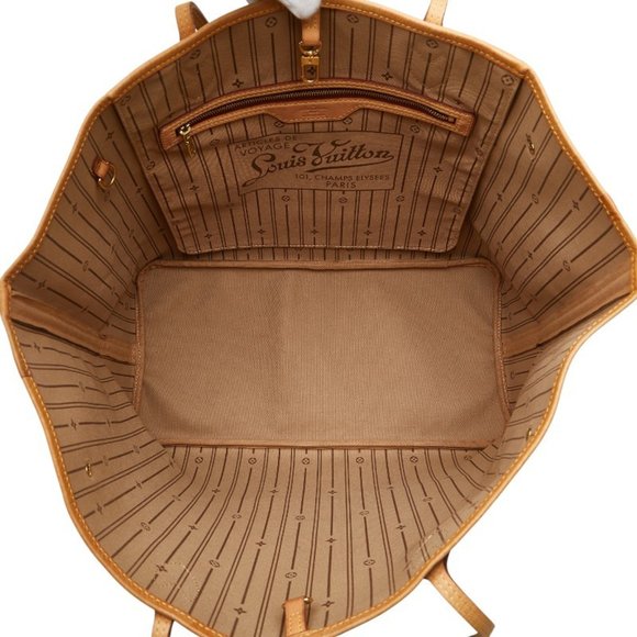 Louis Vuitton Monogram Neverfull GM Tote Bag/Shoulder Bag M40157 Brown Leathe... - Picture 9 of 13